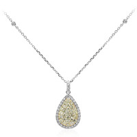 Collana in oro con Diamante Giallo SI2 (CIRARI)