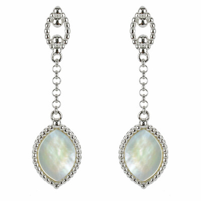 Orecchini in argento con Madreperla (dagen)