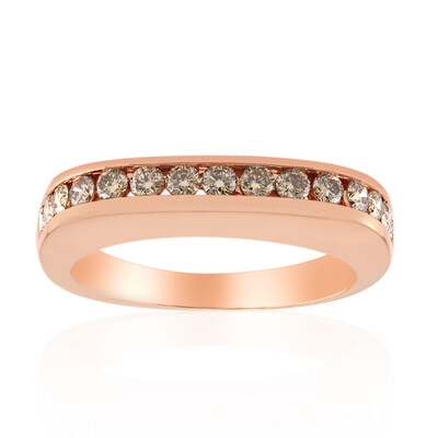 Anello in oro con Diamante Rose de France SI1 di Argyle (Annette)