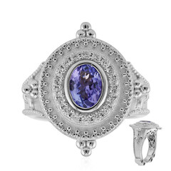 Anello in argento con Tanzanite (Dallas Prince Designs)