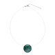 Collana in argento con Malachite