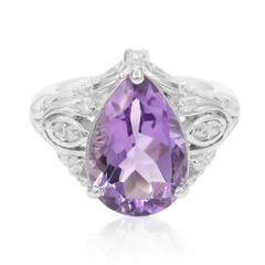 Anello in argento con Ametista