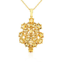 Collana in argento con Citrino