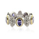 Anello in argento con Tanzanite (Dallas Prince Designs)