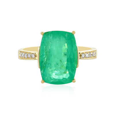 Anello in oro con Smeraldo Etiope (AMAYANI)