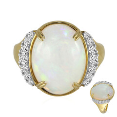 Anello in oro con Opale di Welo (Adela Gold)