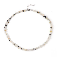 Collana in argento con Quarzo Rutilato