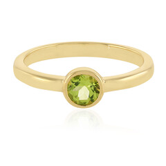Anello in argento con Peridoto