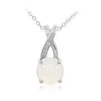 Collana in argento con Opale di Welo