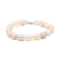 Bracciale in argento con Perla di Acqua Dolce (TPC)