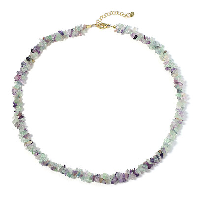 Collana in argento con Fluorite