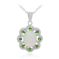 Collana in argento con Opale di Welo