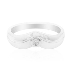 Anello in argento con Diamante I1 (G)