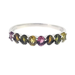 Anello in argento con Tormalina