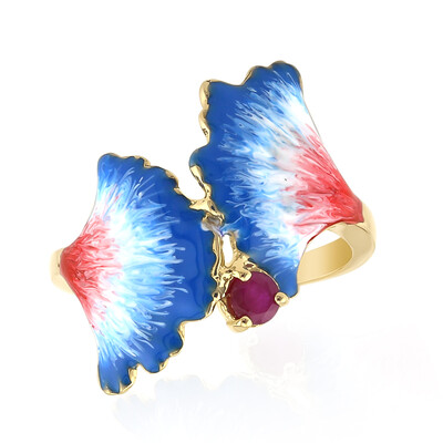 Anello in argento con Rubino (TPC)