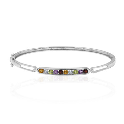 Bracciale in argento con Ametista