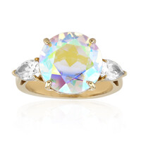 Anello in argento con Quarzo Moonlight