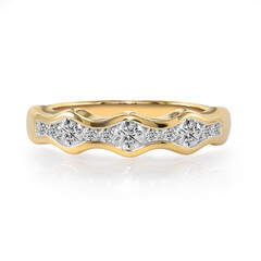 Anello in oro con Diamante IF (D)