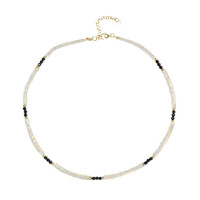 Collana in argento con Spinello Nero