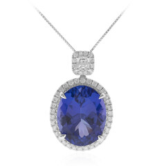 Collana in oro con Tanzanite AAA (CIRARI)