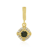 Ciondolo in argento con Zircone Ceylon Verde