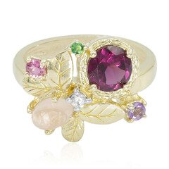 Anello in oro con Rodolite