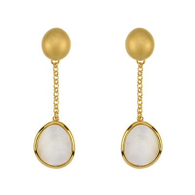 Orecchini in argento con Madreperla (dagen)