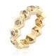 Anello in oro con Diamante Champagne I2 (de Melo)