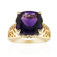 Anello in argento con Ametista del Marocco