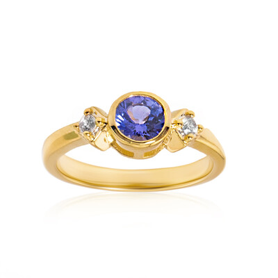 Anello in argento con Tanzanite