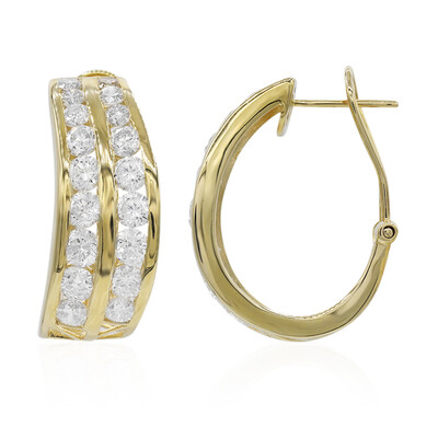 Orecchini in oro con Diamante I1 (H) (CIRARI)