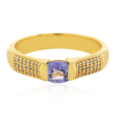 Anello in argento con Tanzanite