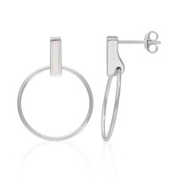 Orecchini in argento con Madreperla