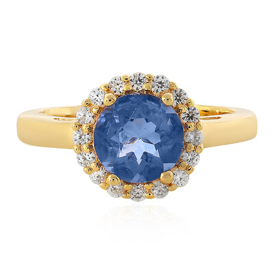 Anello in argento con Fluorite Cangiante