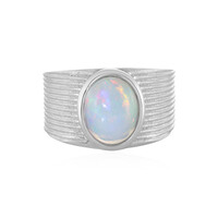 Anello in argento con Opale di Welo