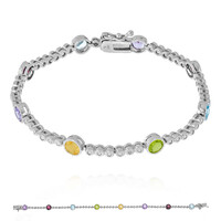 Bracciale in argento con Granato