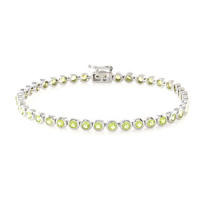 Bracciale in argento con Peridoto