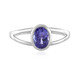 Anello in argento con Tanzanite (Adela Silber)