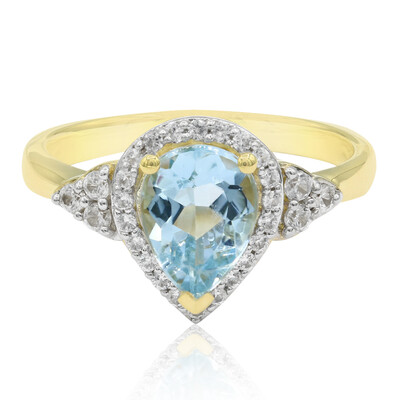Anello in oro con Acquamarina Medina