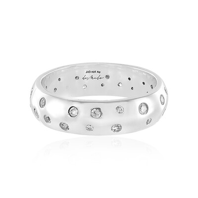 Anello in argento con Zircone (de Melo)