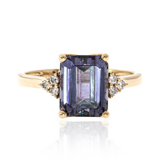 Anello in oro con Tanzanite (non riscaldata) (CIRARI)
