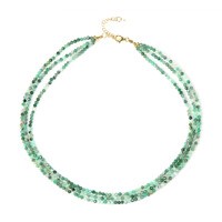 Collana in argento con Smeraldo Russo