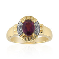 Anello in argento con Rodolite della Rift Valley (Remy Rotenier)