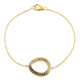 Bracciale in argento con Zaffiro Blu