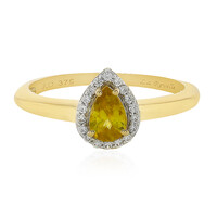 Anello in oro con Sfene (La Revelle)