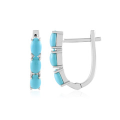 Orecchini in argento con Turchese Sleeping Beauty