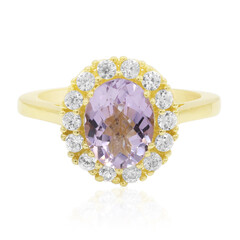 Anello in argento con Ametista