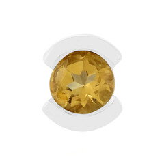Ciondolo in argento con Citrino