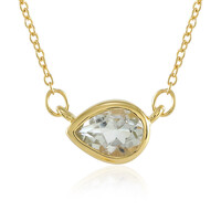 Collana in argento con Ametista Verde