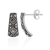 Orecchini in argento con Marcassite